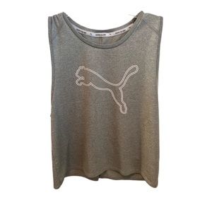 Puma-  Gray workout tank- Women’s medium